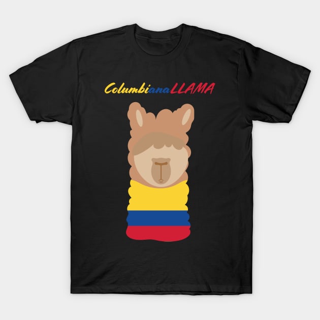 ColumbianaLlama T-Shirt by DESIGNS BY JAY